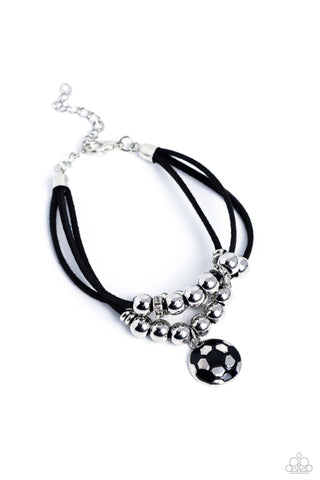 Soccer Player - Black - Paparazzi Accessories
