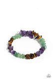 Sculpted Showcase - Purple - Paparazzi Accessories