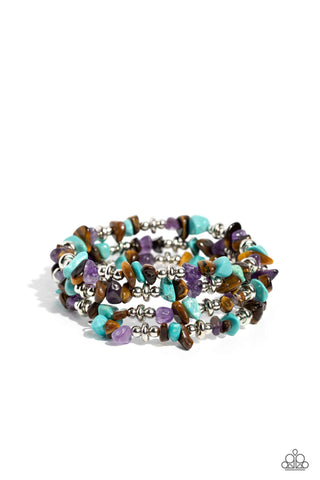 Stacking Stones - Brown - Paparazzi Accessories