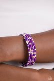 Coiled Candy - Purple - Paparazzi Accessories