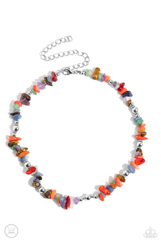 Carved Confidence - Multi - Paparazzi Accessories