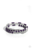Just SASSING Through - Purple - Paparazzi Accessories