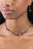 Carved Confidence - Purple - Paparazzi Accessories