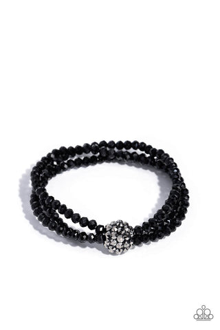 Twisted Theme - Black - Paparazzi Accessories