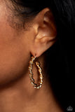 Braided Bravado - Gold - Paparazzi Accessories
