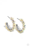 Floral Focus - White - Paparazzi Accessories