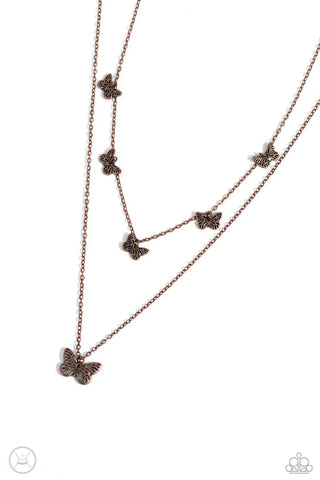 Butterfly Beacon - Copper - Paparazzi Accessories