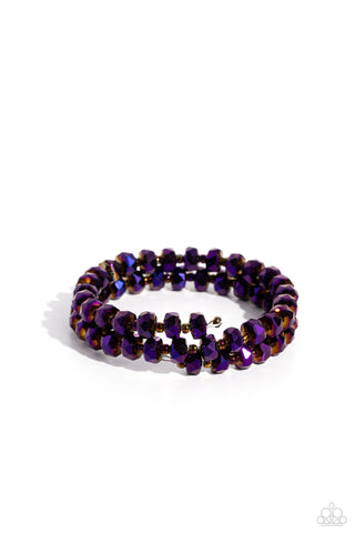 Seriously Stellar - Purple - Paparazzi Accessories
