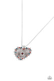 Flirting Ferris Wheel - Red - Paparazzi Accessories