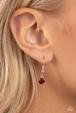 Flirting Ferris Wheel - Red - Paparazzi Accessories