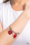 Locked Legacy - Red - Paparazzi Accessories