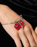 Locked Legacy - Red - Paparazzi Accessories