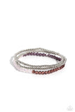 Backstage Beading - Purple - Paparazzi Accessories