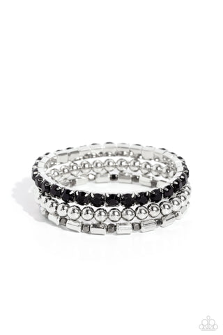 Monochromatic Maverick - Black - Paparazzi Accessories