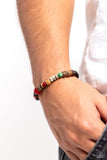 I WOOD Be So Lucky - Blue - Paparazzi Accessories