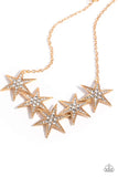 Rockstar Ready - Gold - Paparazzi Accessories