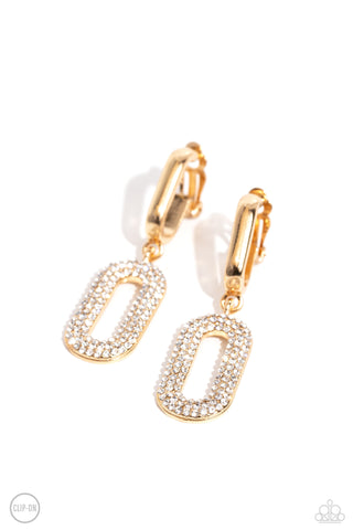 Linked Luxury - Gold - Paparazzi Accessories