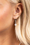 White Collar Whimsy - Silver - Paparazzi Accessories