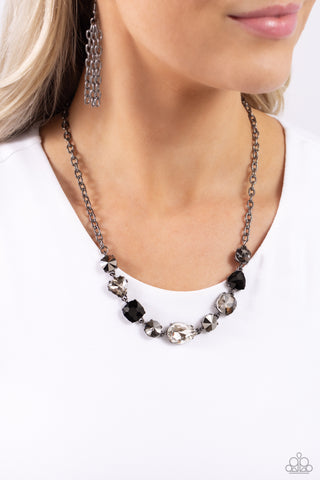 Emphatic Edge - Black - Paparazzi Accessories