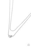 Sweetheart Series - Silver - Paparazzi Accessories