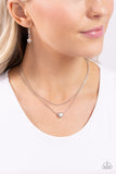 Sweetheart Series - Silver - Paparazzi Accessories