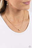Sweetheart Series - Gold - Paparazzi Accessories