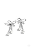 Bodacious Bow - White - Paparazzi Accessories