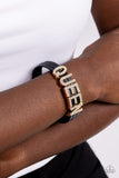 Queen of My Life - Gold - Paparazzi Accessories