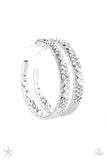 GLITZY By Association - White -  - Paparazzi Accessories