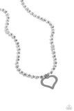Faceted Factor - Silver - Paparazzi Accessories