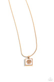Smiley Season - Gold - Paparazzi Accessories
