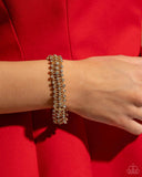 Corporate Confidence - Gold - Paparazzi Accessories