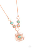 Sunburst Style - Copper - Paparazzi Accessories