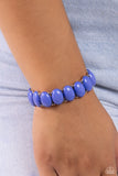 Starting OVAL - Blue - Paparazzi Accessories