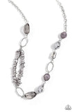 Easygoing Elegance - Silver - Paparazzi Accessories