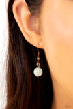 Suspended Stone - Copper - Paparazzi Accessories