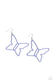 Soaring Silhouettes - Blue - Paparazzi Accessories