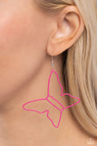 Soaring Silhouettes - Pink - Paparazzi Accessories