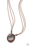 Handcrafted Hallmark - Copper - Paparazzi Accessories