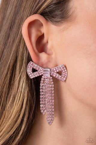 Just BOW With It - Pink - Paparazzi Accessories
