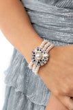 Gifted Gatsby - Blue - Paparazzi Accessories