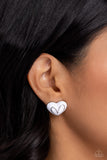 Glimmering Love - White - Paparazzi Accessories