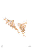 Tapered Tease - Gold - Paparazzi Accessories