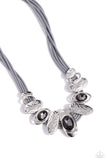 Sliding Splendor - Silver - Paparazzi Accessories
