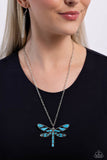FLYING Low - Blue - Paparazzi Accessories