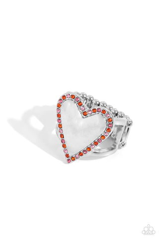 Smitten Shimmer - Orange - Paparazzi Accessories