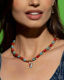 Speckled Story - Red - Paparazzi Accessories