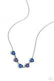 ECLECTIC Heart - Blue - Paparazzi Accessories