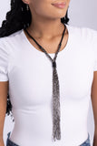 Knotted Karma - Black - Paparazzi Accessories
