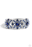 Shimmering Solo - Blue - Paparazzi Accessories